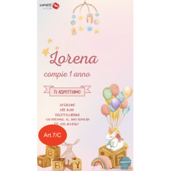 POSTCARD - BIRTHDAY -Animated greeting card for social media and messages