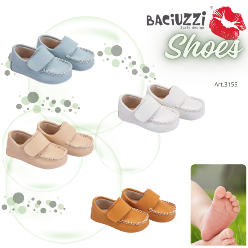 Baciuzzi Scarpina PE25 STRIP MOKA 3155- Box da 12 pezzi